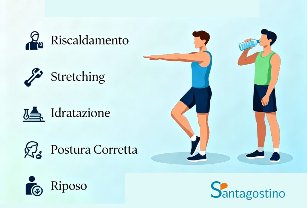 prevenzione contratture santagostino genova